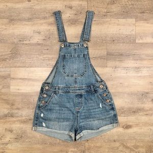Vanilla Star Denim Overall Shorts